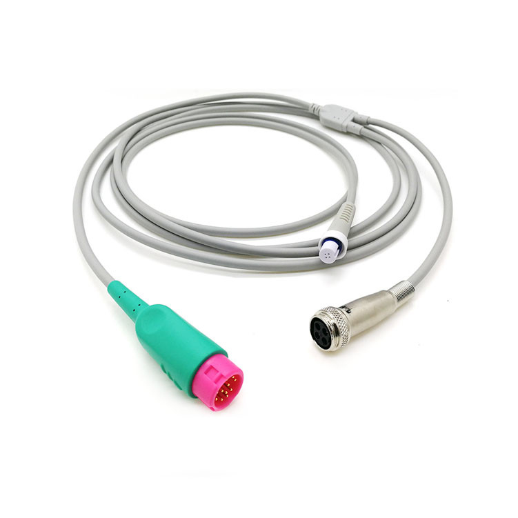Index Measure Heart Cardiac Output Cable 12 Pin CO Cable For Edan