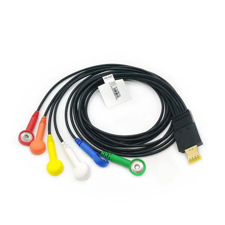 Schiller Holter Recorder ECG Cable Compatible For MT 200 MT 101