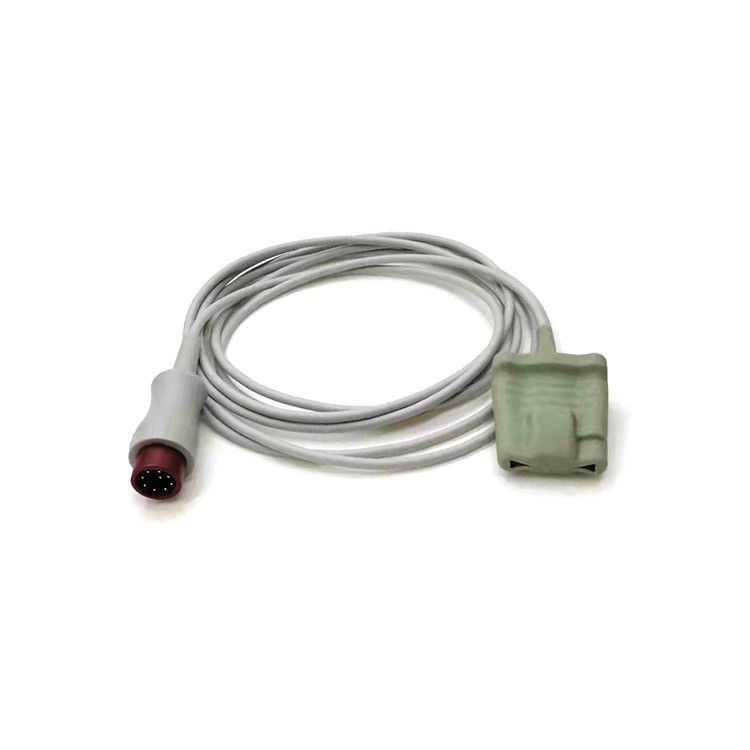 Encrypted Probe Monitor Spo2 Sensor No Sterile 9 PIN Brown Adult Biolight S12