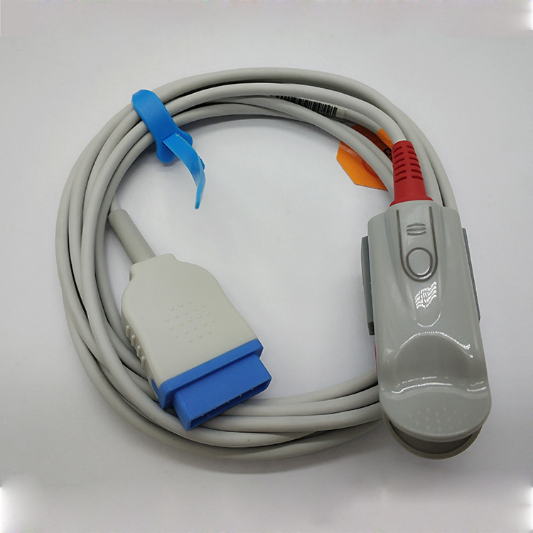 Datex Ohmeda Nellco Spo2 Sensor , Medical Oxygen Pulse Oximeter Finger Probe
