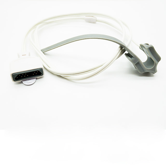 11 Pin Massi mo Pulse Ox Sensor , grey Compatible Oxygen Saturation Sensor