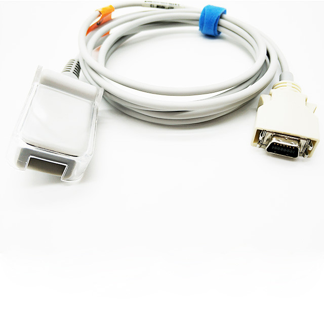 14 Pin DB9 Plug Masimo Pulse Oximeter Cable , Class I Masimo Lncs Patient Cable
