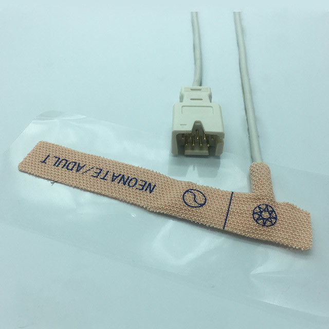 Neonate / Adult Masimo Lncs Spo2 Sensor , 9 Pin Disposable Finger Spo2 Sensor