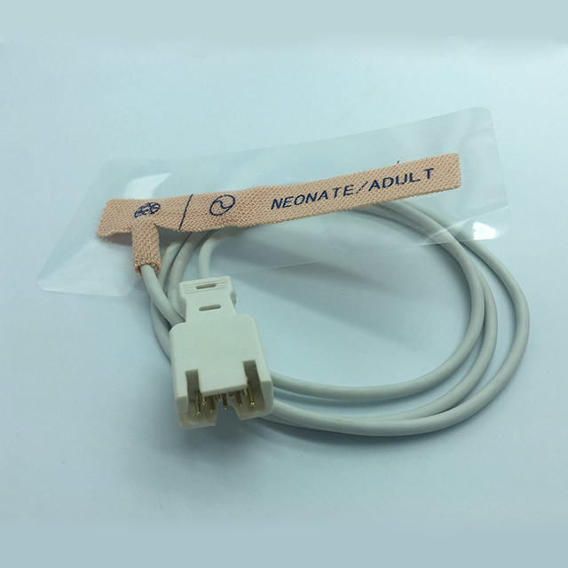 Neonate / Adult  Lncs Spo2 Sensor , 9 Pin Disposable Finger Spo2 Sensor