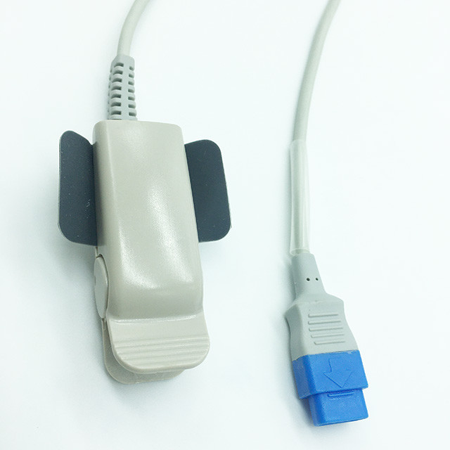 GE Spo2 Sensors Cable Adult Finger TPU 1.1 Meter Compatible TS-F-D TS-SA-D