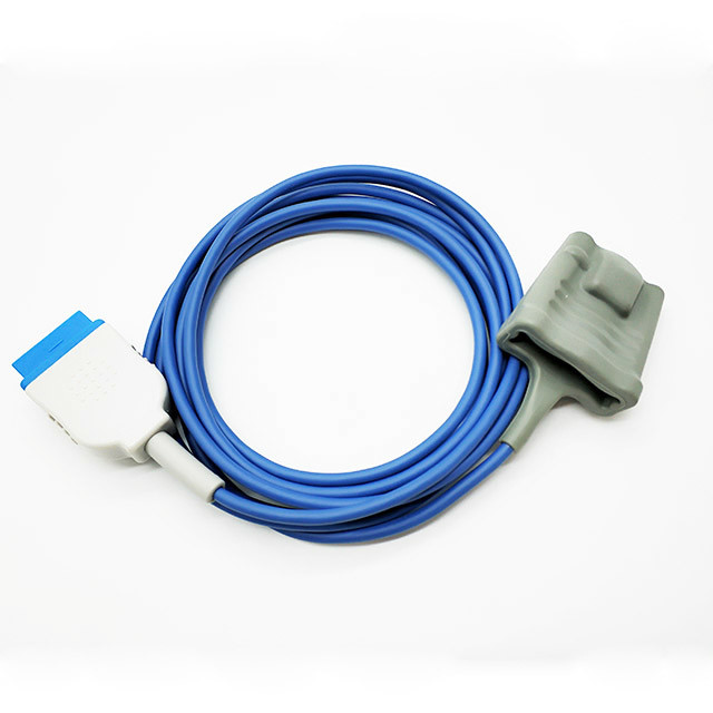 TPU Jacket Monitor SPO2 Sensor 10ft Cable GE Healthcare Corometrics Compatible