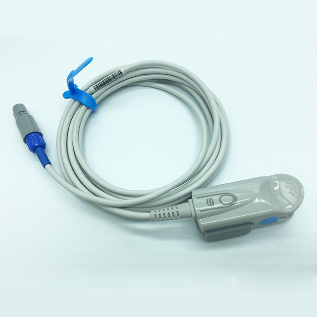 Medical Materials  Reusable SPO2 Sensors Adult Finger 3M Cable Compatible Mindray PM9000