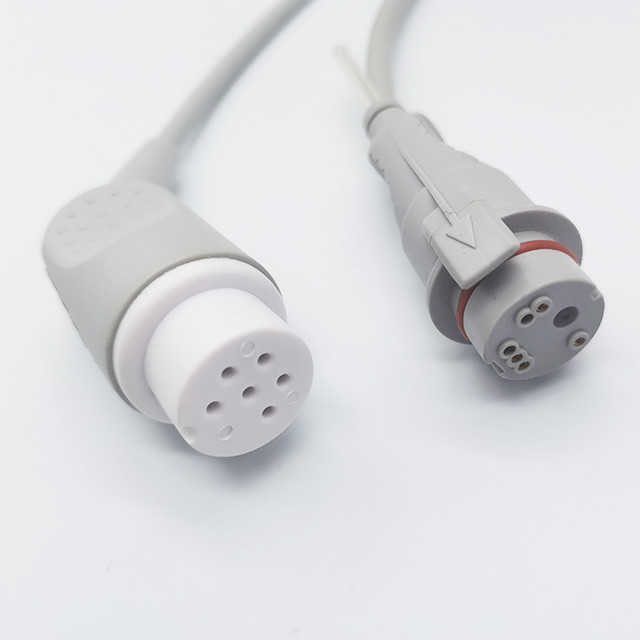 Datascope IBP Adaptor cable,BD transducer China Medical sensor probe,CE hot product