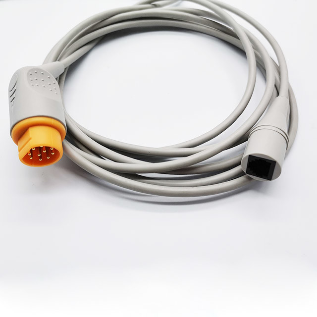 Siemens To Medex Reusable Transducer IBP Probe Cable