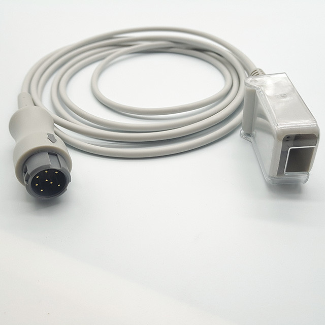 Nellco DB9 Connector Mindray T5 Reusable SPO2 Cable TPU