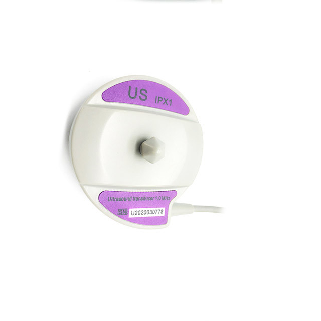 White Color Round 9 Pin Fetal Ultrasound Transducer TPU Material