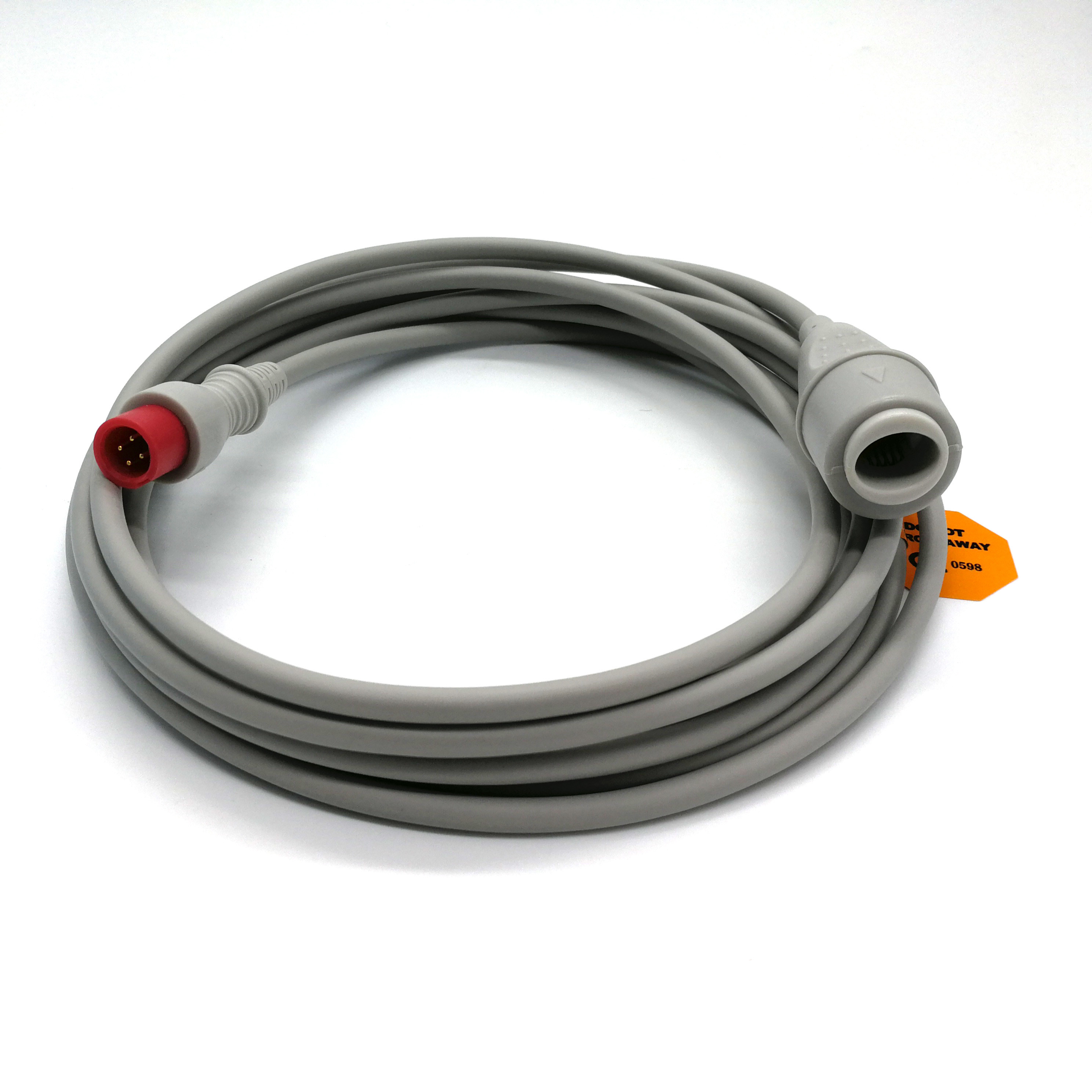 Gray TPU Jacket Cable Diameter 4mm IBP Cable BLT Q Series Latex free