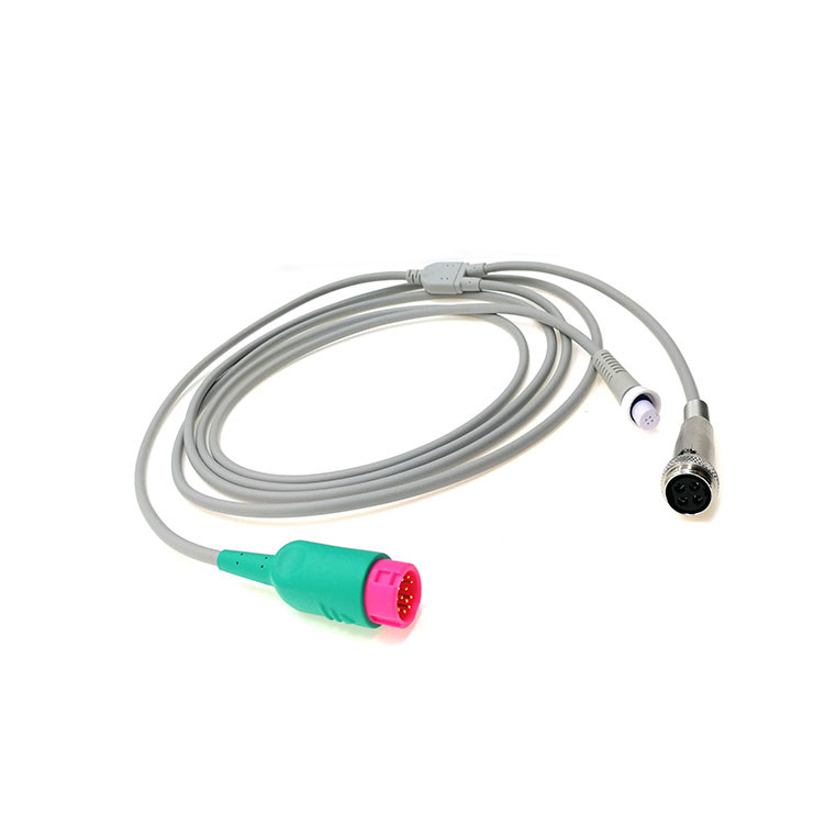 Index Measure Heart Cardiac Output Cable 12 Pin CO Cable For Edan