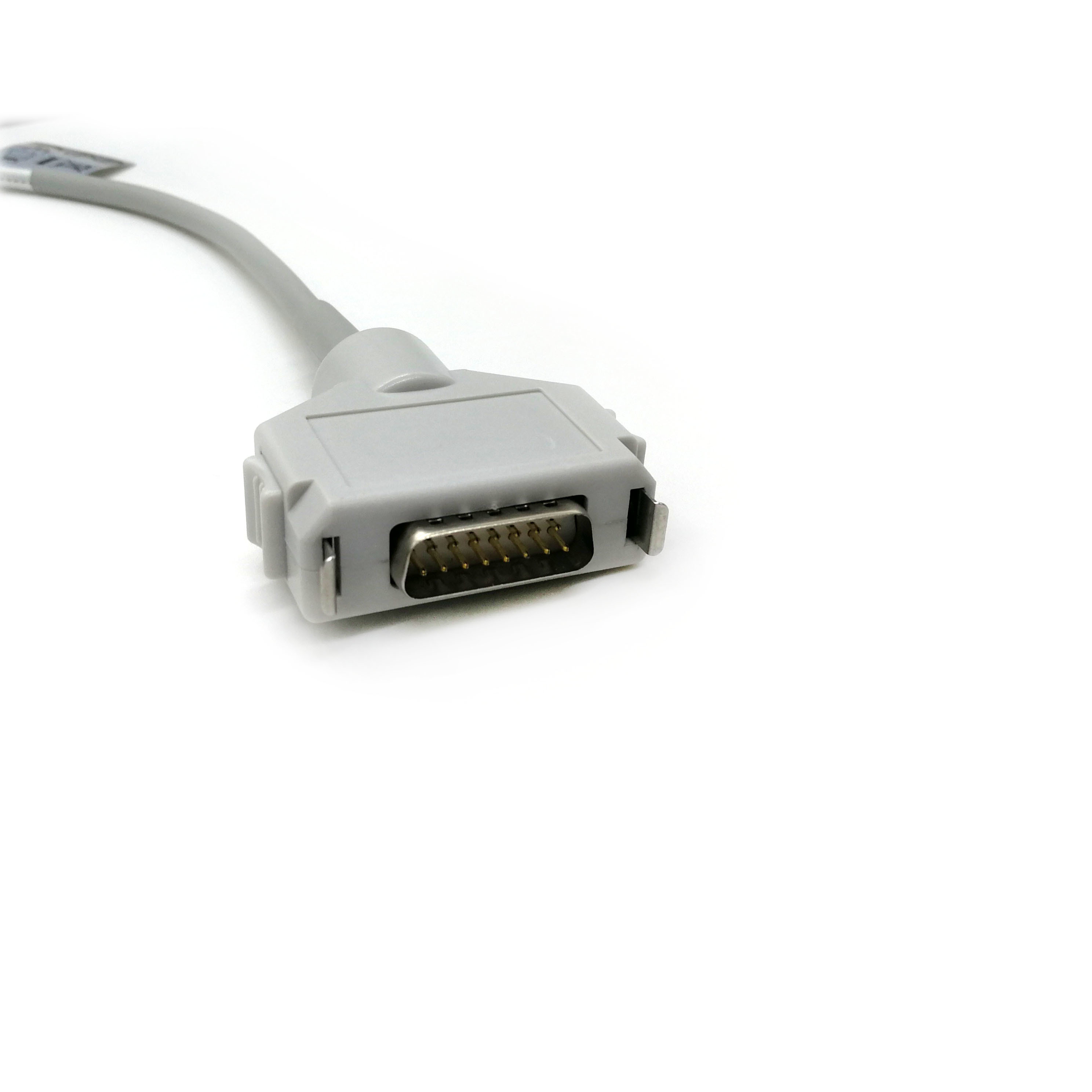 Banana4.0 10 Lead Ecg Cable EKG Cable TPU Gray Color No Resistance